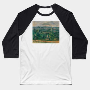 Landscape Near Melun by Paul Cezanne Baseball T-Shirt